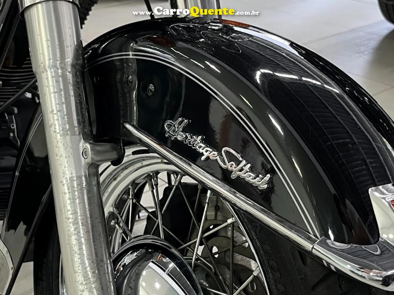 HARLEY-DAVIDSON   HARLEY DAVIDSON HERITAGE SOFTAIL 1600CC   PRETO 2008 1600CC GASOLINA - Loja