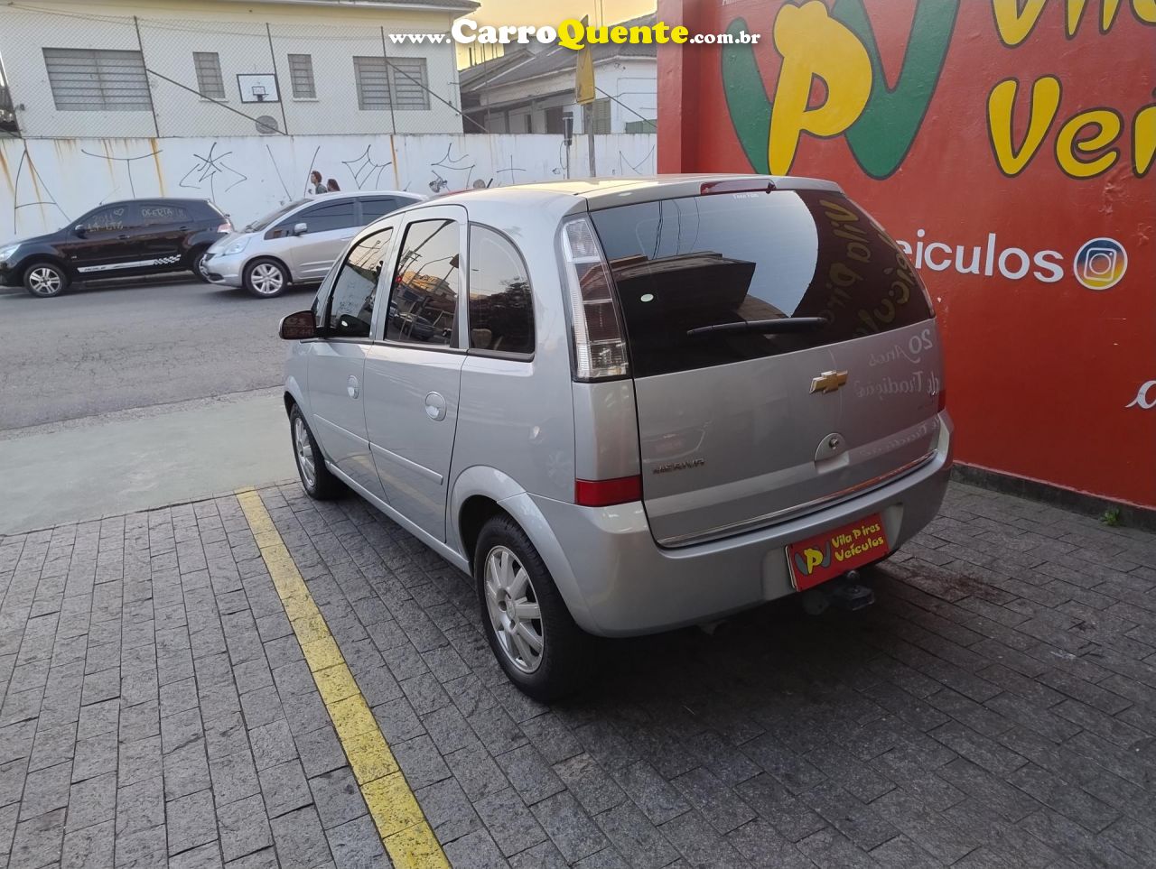 CHEVROLET   MERIVA MAXX 1.4 MPFI 8V ECONOFLEX 5P   PRATA 2012 1.4 GASOLINA - Loja