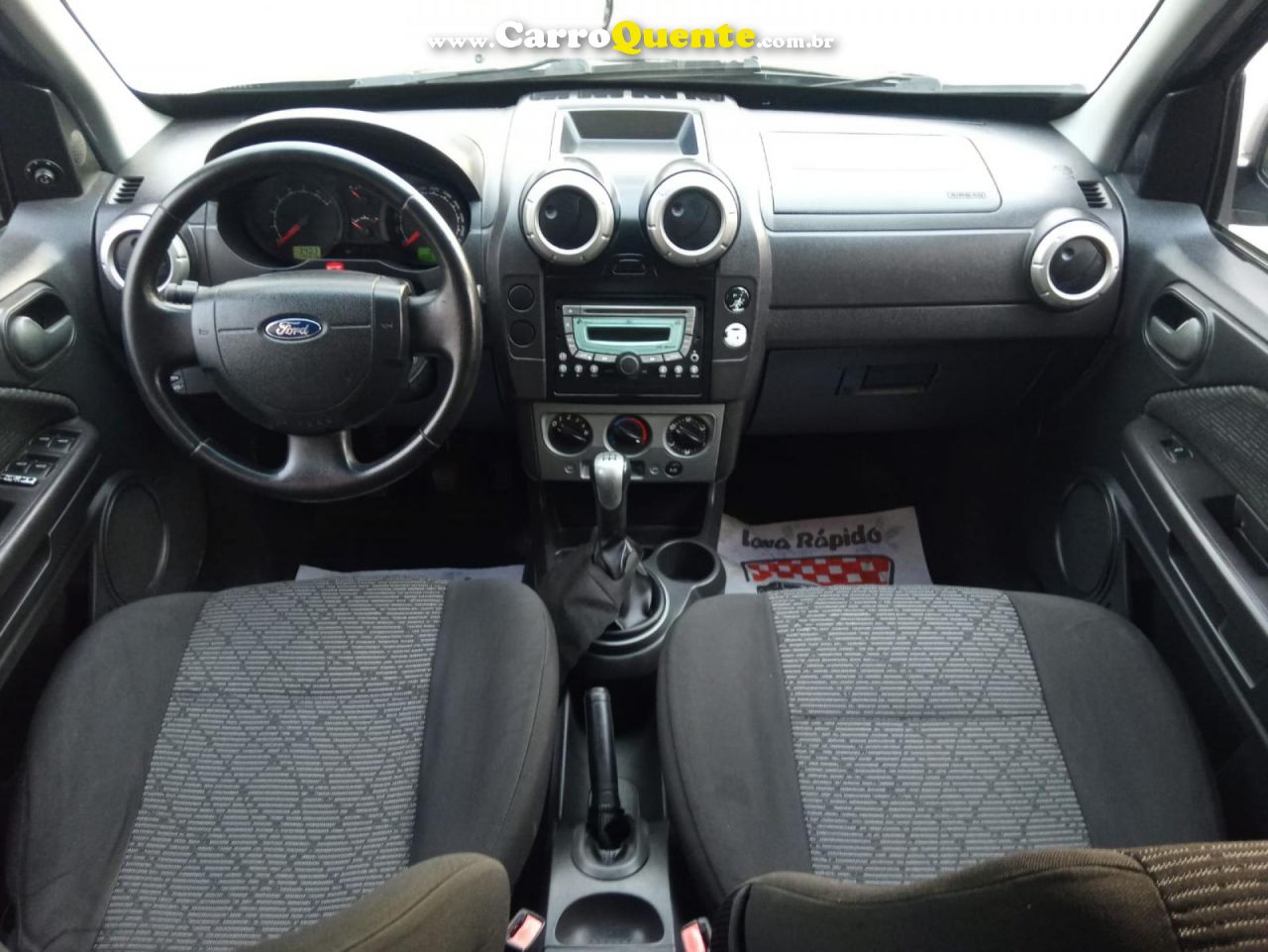 FORD   ECOSPORT FREESTYLE 1.6 16V FLEX 5P   PRETO 2012 1.6 FLEX - Loja