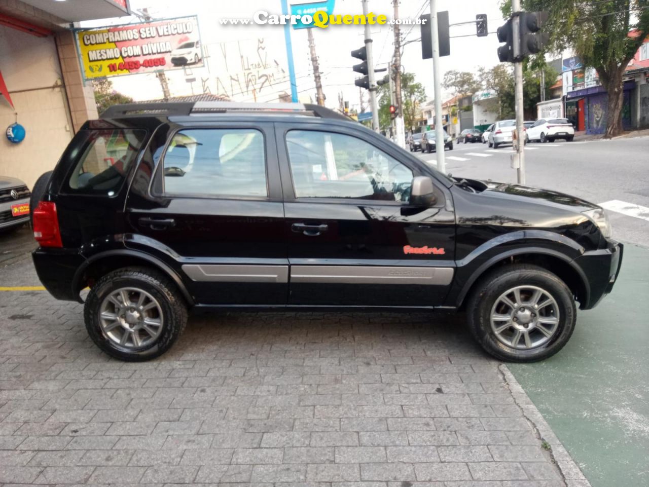 FORD   ECOSPORT FREESTYLE 1.6 16V FLEX 5P   PRETO 2012 1.6 FLEX - Loja