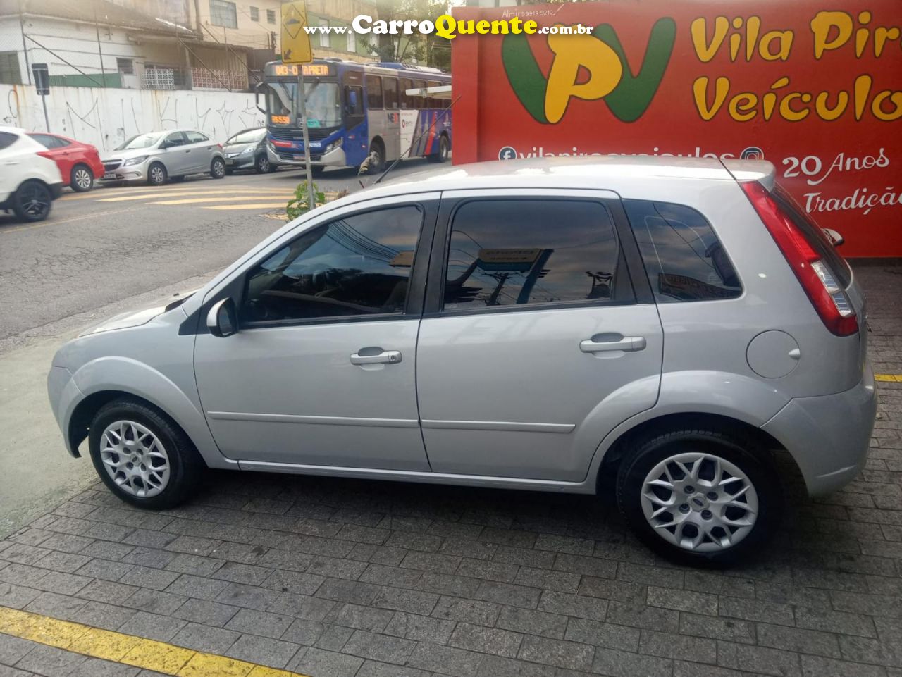 FORD   FIESTA 1.6 8V FLEXCLASS 1.6 8V FLEX 5P   PRATA 2010 1.6 FLEX - Loja