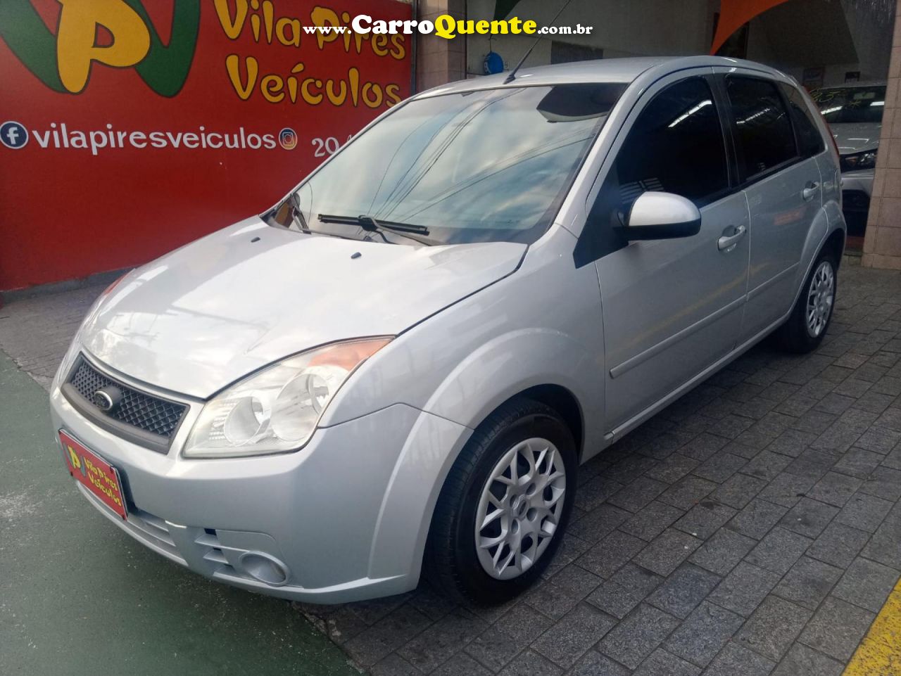 FORD   FIESTA 1.6 8V FLEXCLASS 1.6 8V FLEX 5P   PRATA 2010 1.6 FLEX - Loja