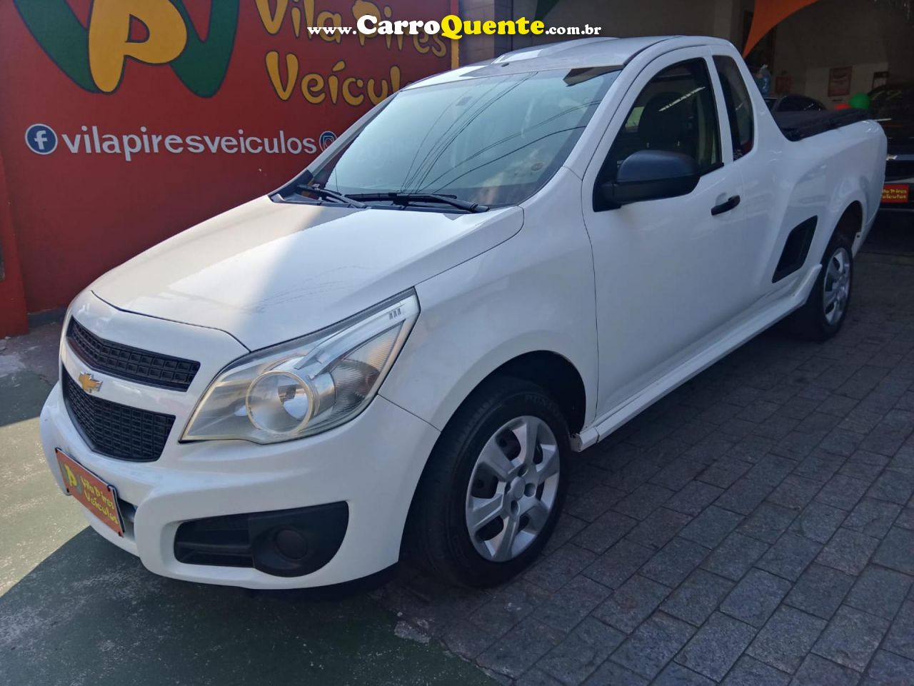 CHEVROLET   MONTANA LS 1.4 ECONOFLEX 8V 2P   BRANCO 2020 1.4 FLEX - Loja