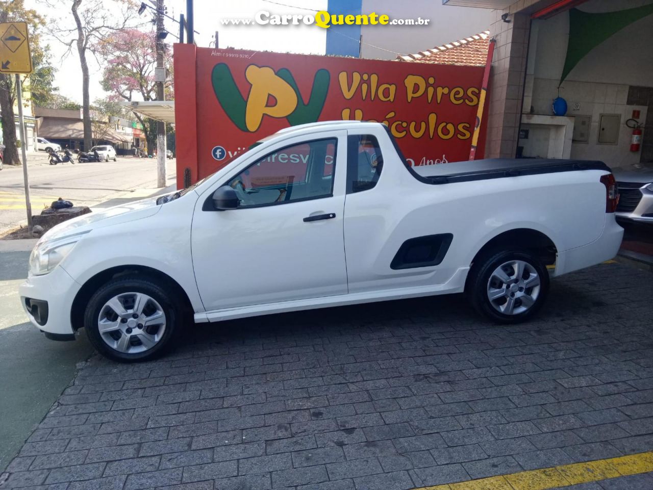 CHEVROLET   MONTANA LS 1.4 ECONOFLEX 8V 2P   BRANCO 2020 1.4 FLEX - Loja