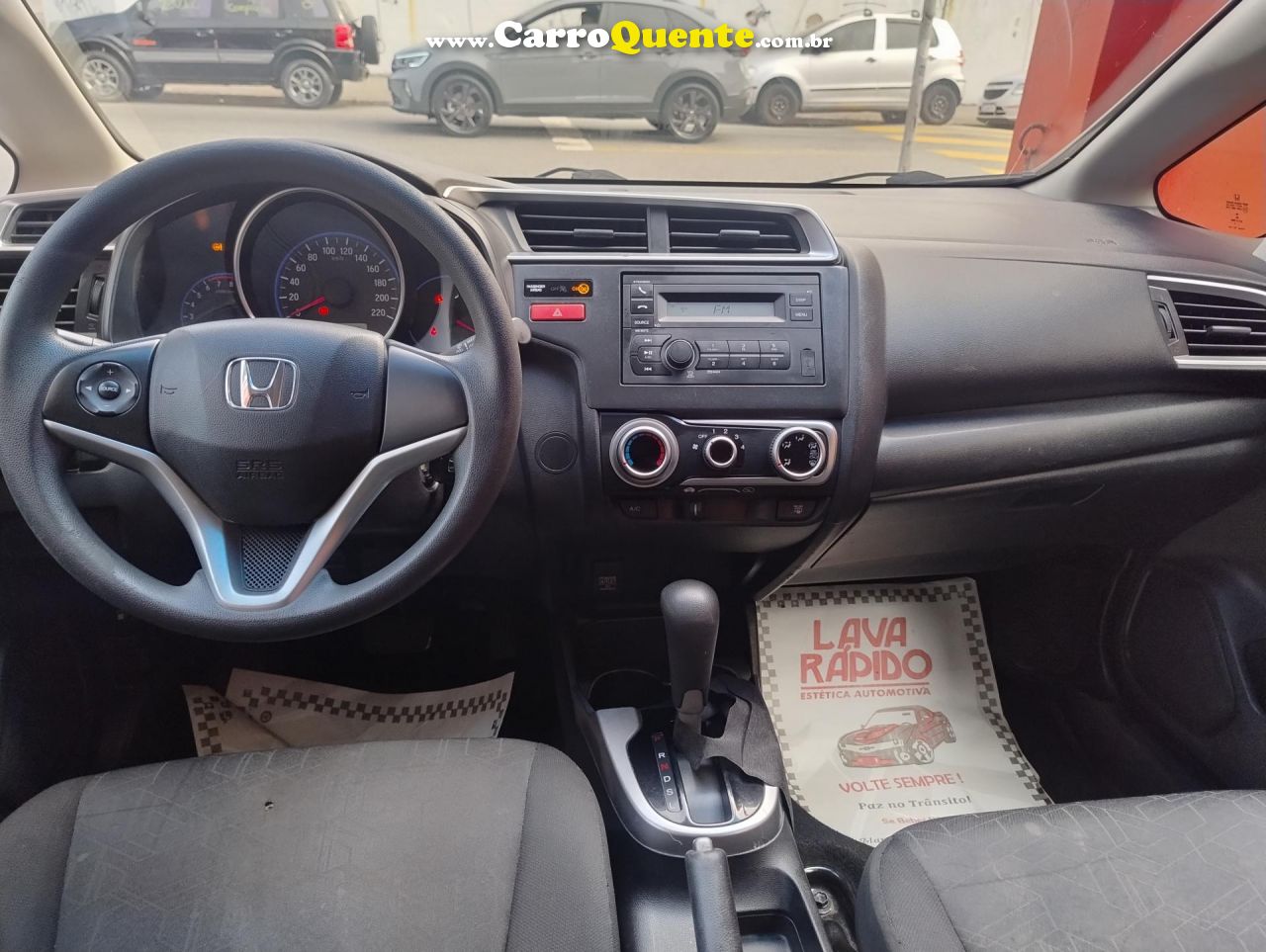 HONDA   FIT LX 1.5 FLEXONE 16V 5P MEC.   VERMELHO 2016 1.5 FLEX - Loja