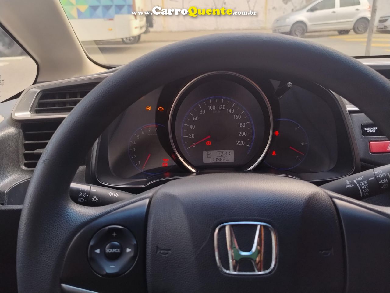 HONDA   FIT LX 1.5 FLEXONE 16V 5P MEC.   VERMELHO 2016 1.5 FLEX - Loja