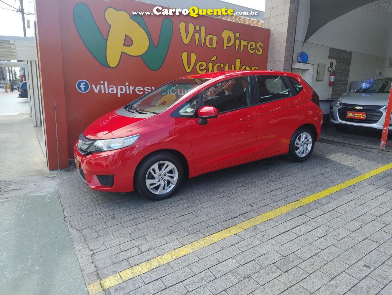 HONDA   FIT LX 1.5 FLEXONE 16V 5P MEC.   VERMELHO 2016 1.5 FLEX - Loja