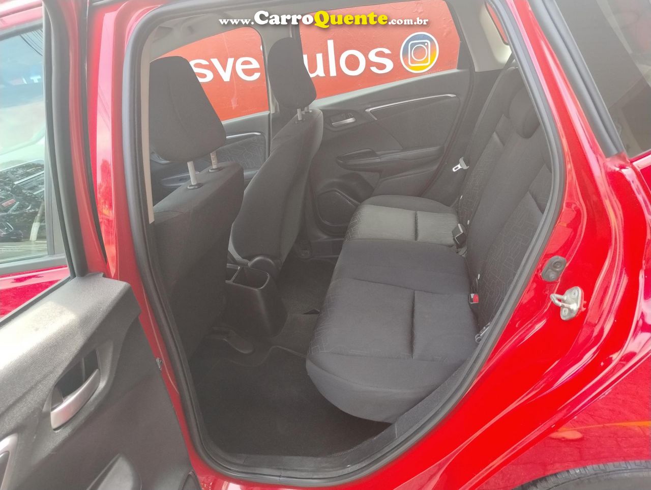 HONDA   FIT LX 1.5 FLEXONE 16V 5P MEC.   VERMELHO 2016 1.5 FLEX - Loja