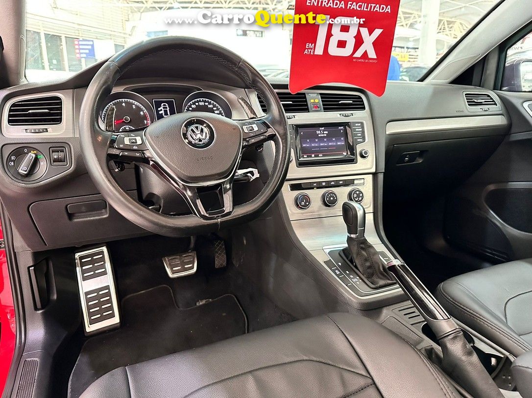 VOLKSWAGEN GOLF 1.4 TSI COMFORTLINE 16V  KM 77.000 BLINDADO - Loja