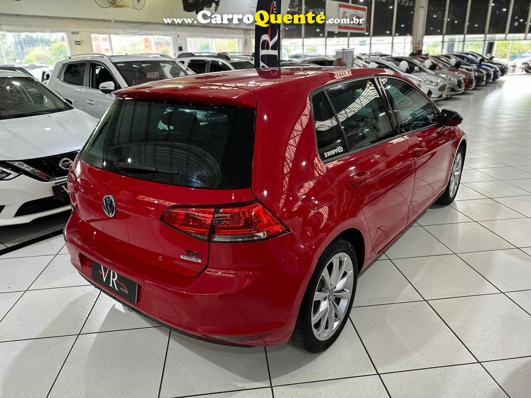 VOLKSWAGEN GOLF 1.4 TSI COMFORTLINE 16V  KM 77.000 BLINDADO - Loja