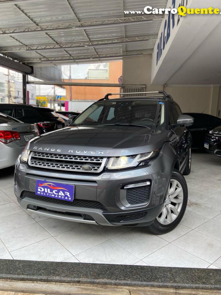 LAND ROVER   RANGE R.EVOQUE SI4 SE 2.0 AUT.5PFLEX   CINZA 2016 2.0 GASOLINA - Loja