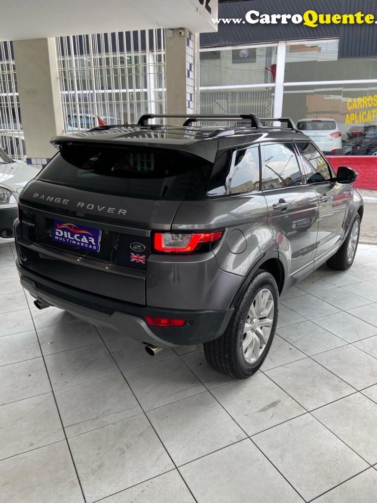 LAND ROVER   RANGE R.EVOQUE SI4 SE 2.0 AUT.5PFLEX   CINZA 2016 2.0 GASOLINA - Loja