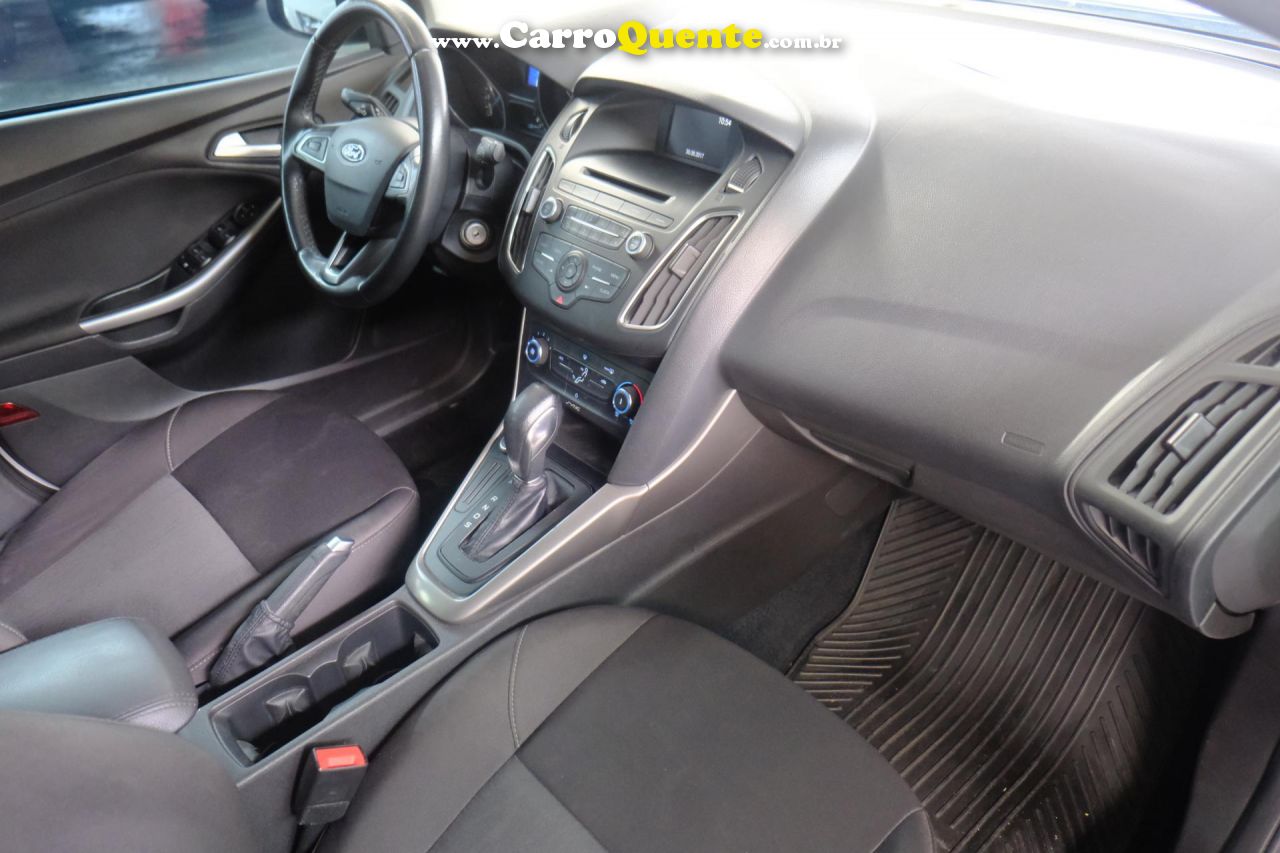 FORD   FOCUS 2.0 16VSESE PLUS FLEX 5P AUT.   PRATA 2017 2.0 FLEX - Loja