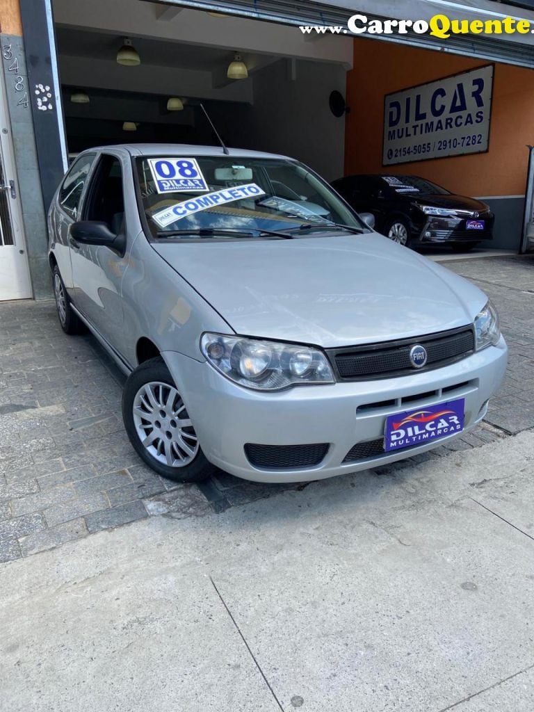 FIAT   PALIO 1.0 TROFEO 1.0 FIRE FIRE FLEX 2P   PRATA 2008 1.0 FLEX - Loja