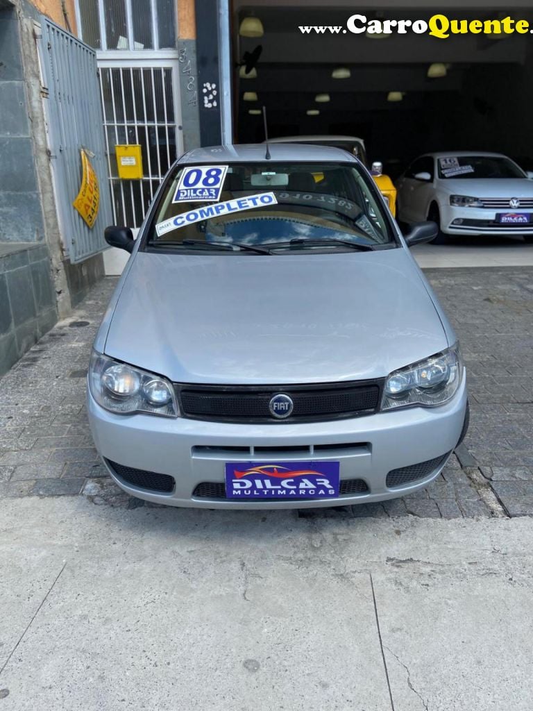 FIAT   PALIO 1.0 TROFEO 1.0 FIRE FIRE FLEX 2P   PRATA 2008 1.0 FLEX - Loja