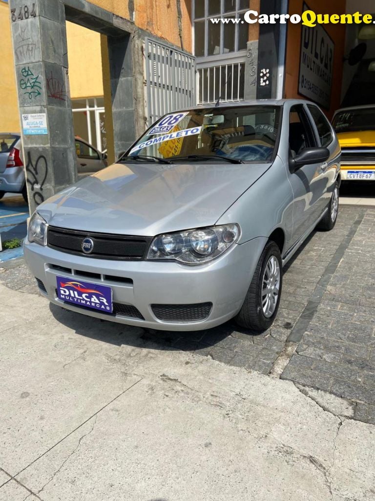 FIAT   PALIO 1.0 TROFEO 1.0 FIRE FIRE FLEX 2P   PRATA 2008 1.0 FLEX - Loja