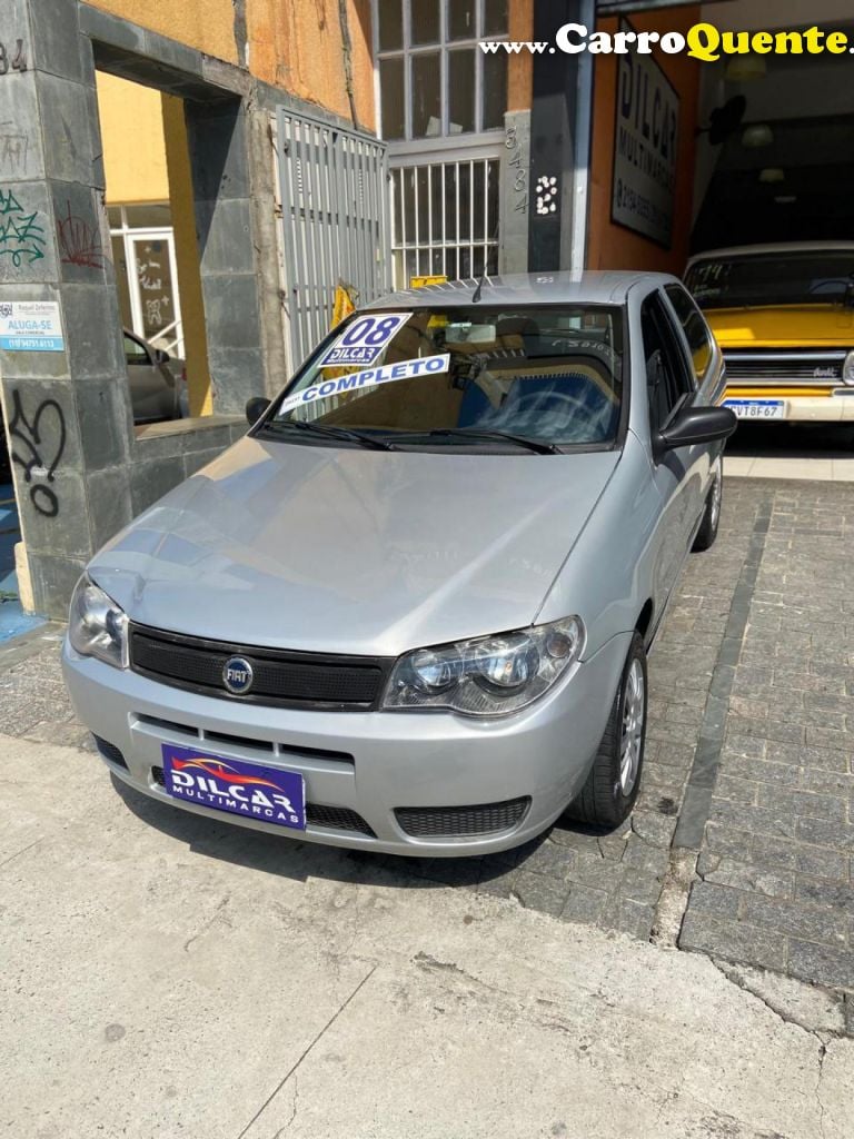 FIAT   PALIO 1.0 TROFEO 1.0 FIRE FIRE FLEX 2P   PRATA 2008 1.0 FLEX - Loja