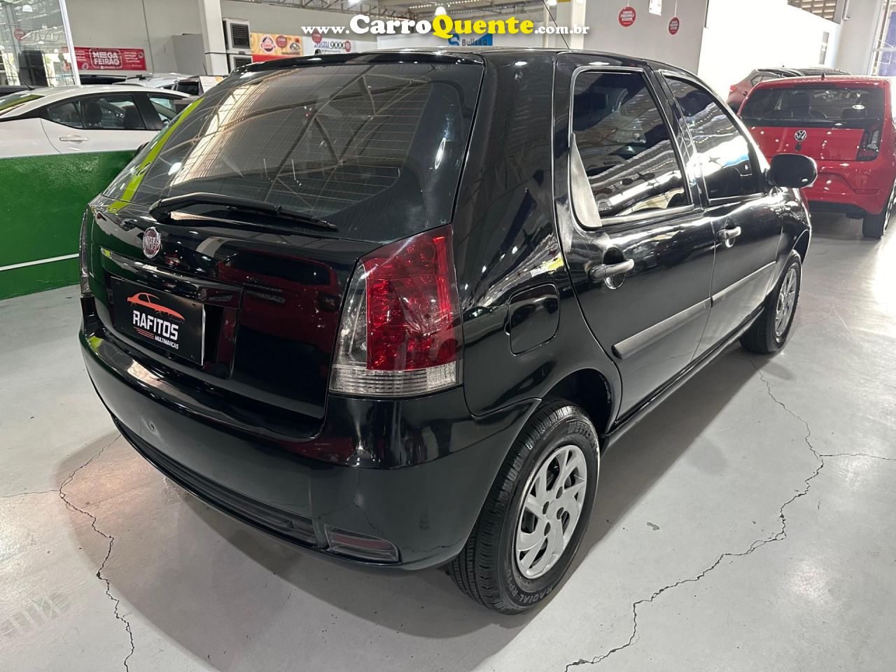 FIAT   PALIO 1.0 CEL. ECON.ITALIA F.FLEX 8V 4P   PRETO 2013 1.0 GASOLINA - Loja