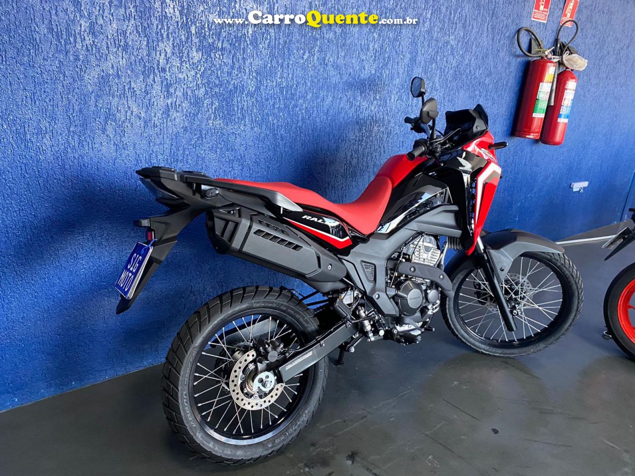 HONDA   XRE 300 SAHARA RALLY   VERMELHO 2024 300 FLEX - Loja