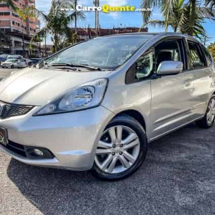 HONDA   FIT EXL 1.5 FLEXFLEXONE 16V 5P AUT   PRATA 2010 1.5 FLEX