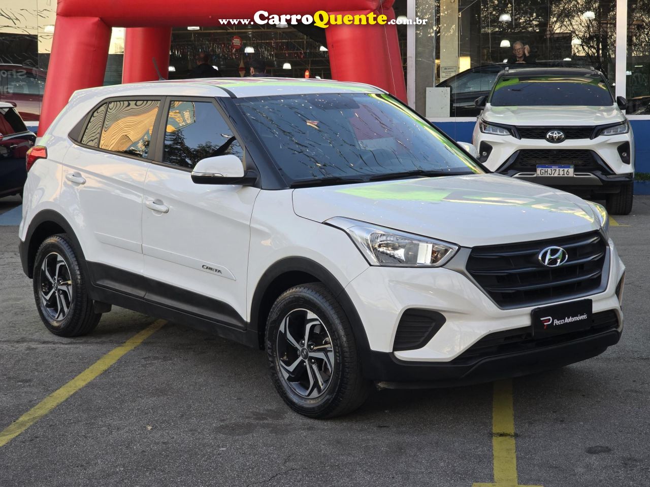 HYUNDAI   CRETA ATTITUDE 1.6 16V FLEX AUT.   BRANCO 2020 1.6 FLEX - Loja