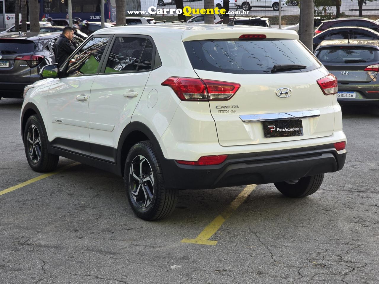 HYUNDAI   CRETA ATTITUDE 1.6 16V FLEX AUT.   BRANCO 2020 1.6 FLEX - Loja