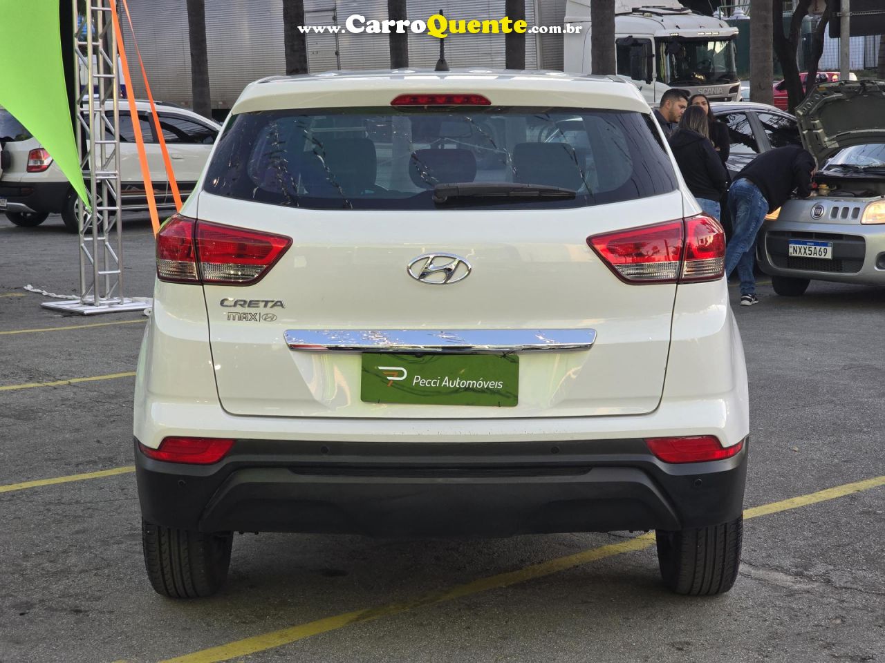 HYUNDAI   CRETA ATTITUDE 1.6 16V FLEX AUT.   BRANCO 2020 1.6 FLEX - Loja