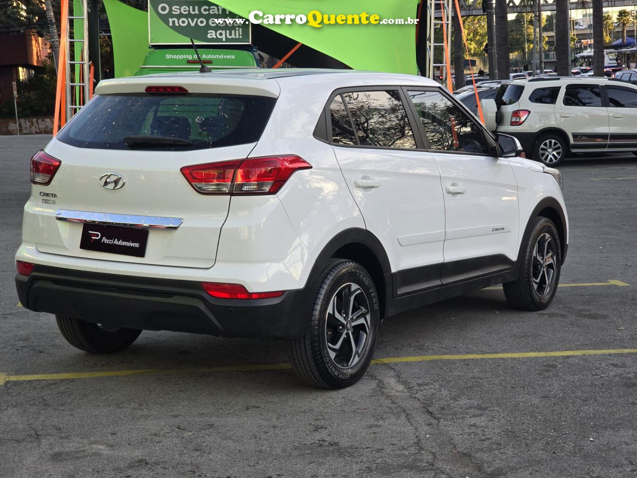 HYUNDAI   CRETA ATTITUDE 1.6 16V FLEX AUT.   BRANCO 2020 1.6 FLEX - Loja