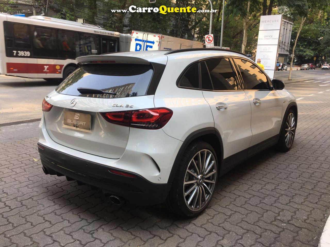 MERCEDES-BENZ   GLA 35 AMG 4MATIC 2.0 TURBO AUT.   BRANCO 2023 2.0 GASOLINA - Loja