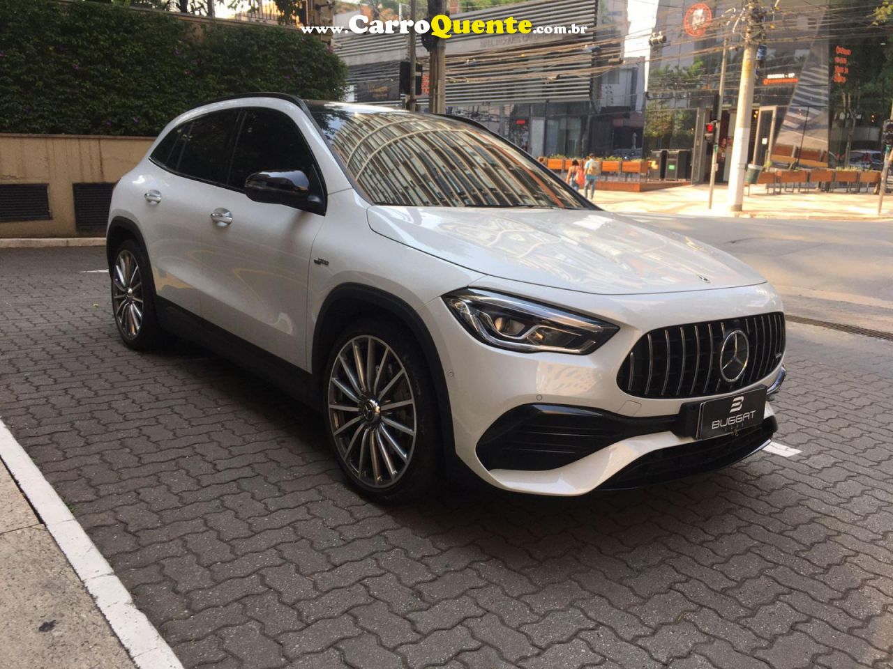 MERCEDES-BENZ   GLA 35 AMG 4MATIC 2.0 TURBO AUT.   BRANCO 2023 2.0 GASOLINA - Loja