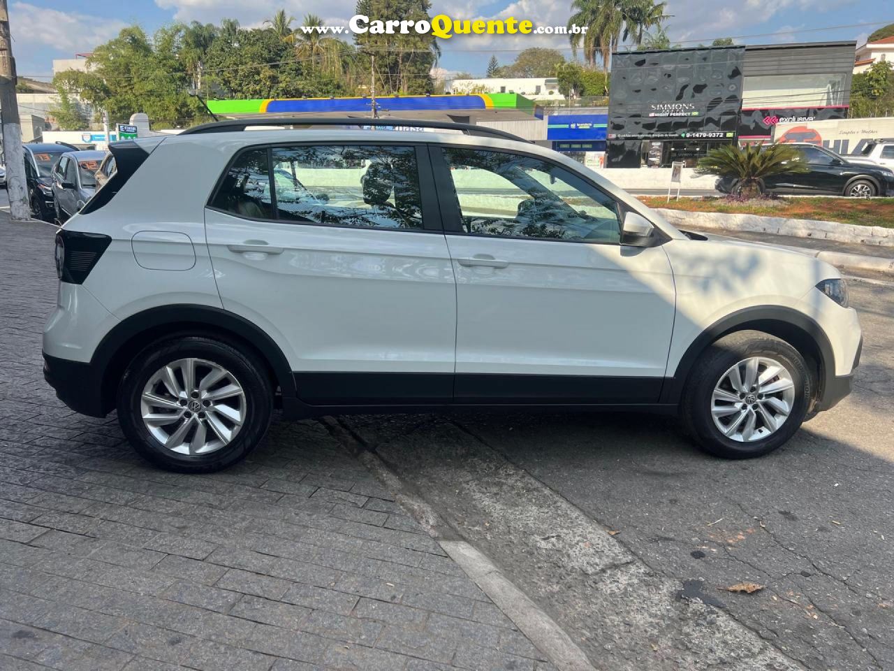 VOLKSWAGEN   T-CROSS 1.0 TSI FLEX 12V 5P MEC.   BRANCO 2020 1.0 FLEX - Loja