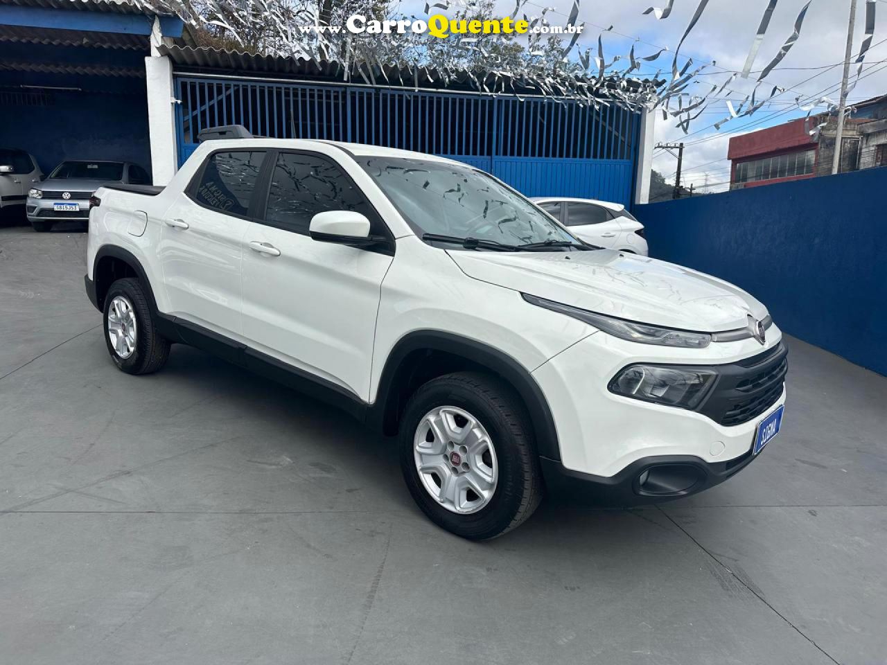 FIAT   TORO ENDURANCE 1.8 16V FLEX AUT.   BRANCO 2019 1.8 FLEX - Loja