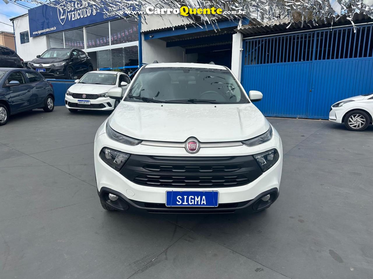 FIAT   TORO ENDURANCE 1.8 16V FLEX AUT.   BRANCO 2019 1.8 FLEX - Loja