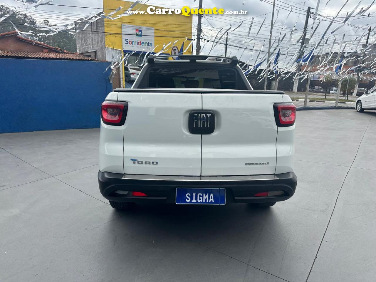 FIAT   TORO ENDURANCE 1.8 16V FLEX AUT.   BRANCO 2019 1.8 FLEX - Loja