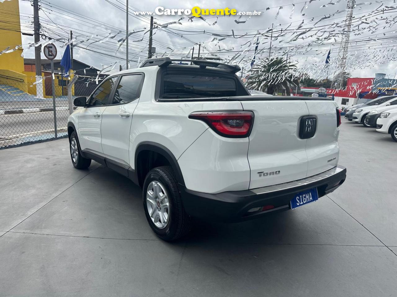 FIAT   TORO ENDURANCE 1.8 16V FLEX AUT.   BRANCO 2019 1.8 FLEX - Loja