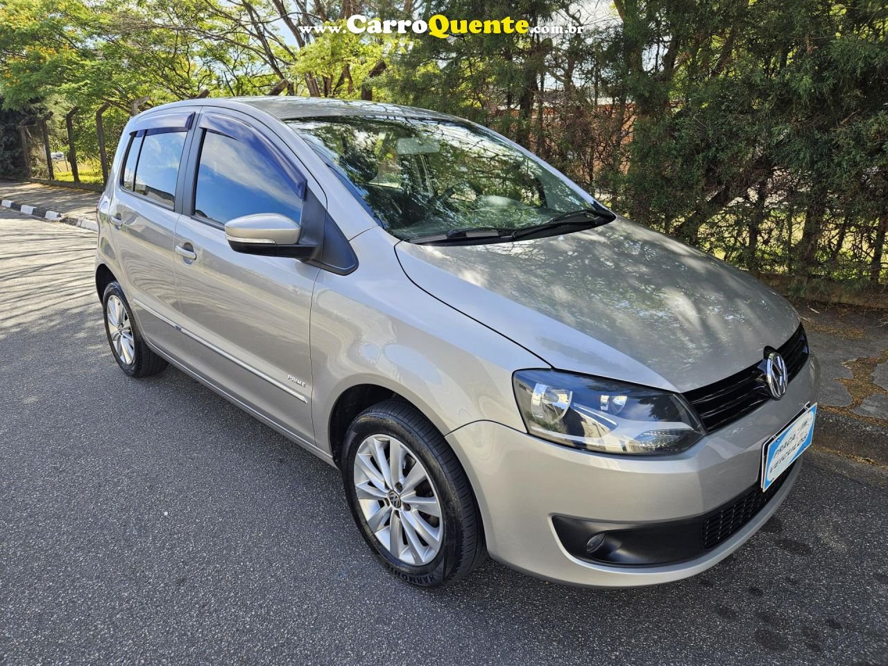 VOLKSWAGEN   FOX PRIMEHIGLI. 1.6 TOTAL FLEX 8V 5P   PRATA 2011 1.6 FLEX - Loja