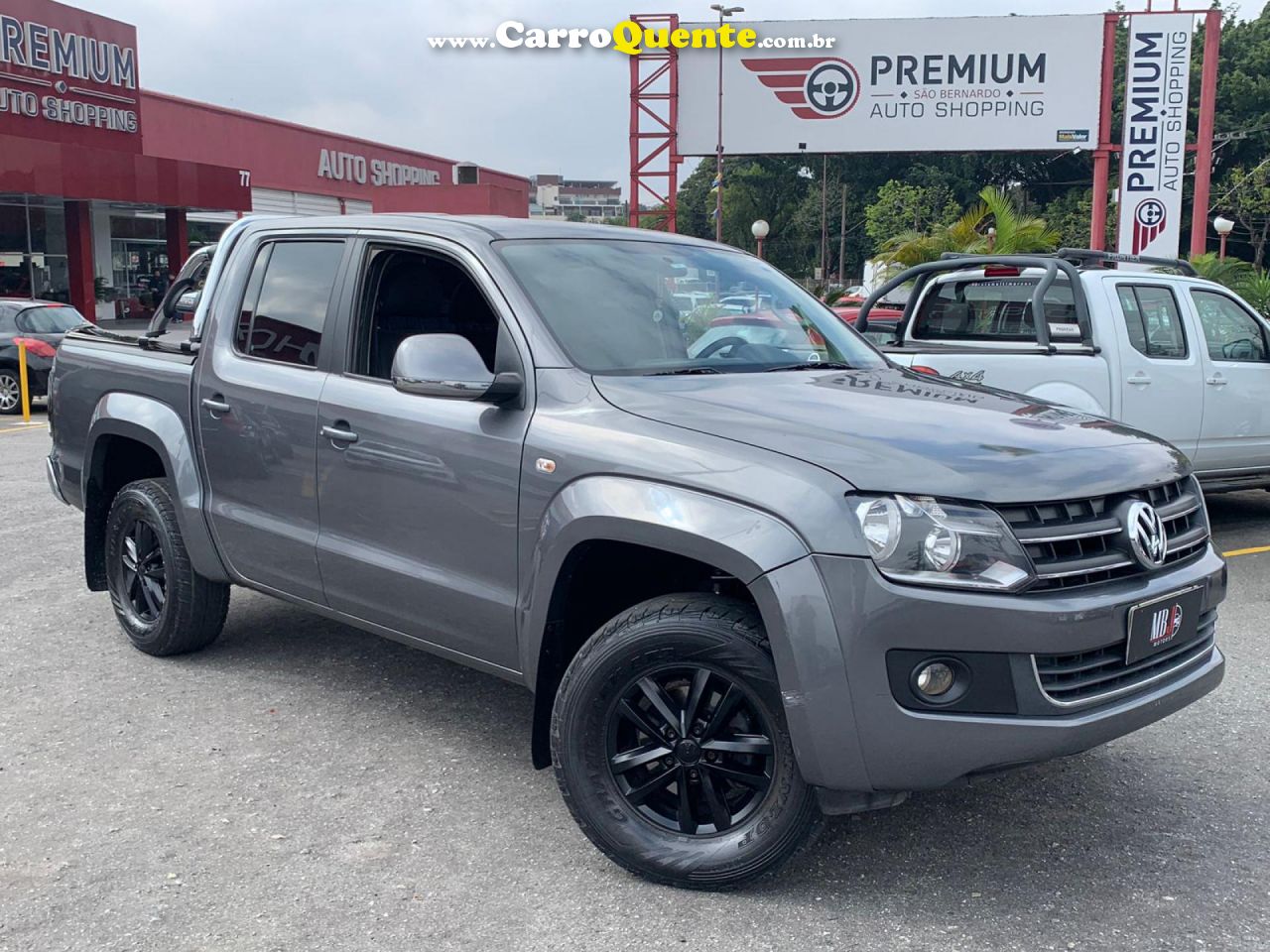 VOLKSWAGEN   AMAROK HIGHLINE CD 2.0 16V TDI 4X4 DIES.   CINZA 2011 2.0 DIESEL - Loja