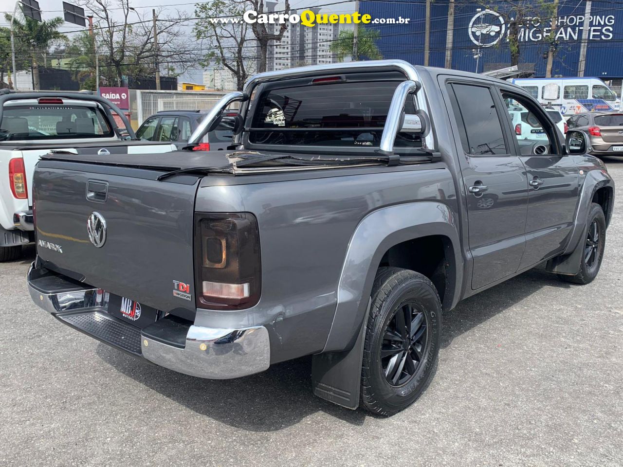 VOLKSWAGEN   AMAROK HIGHLINE CD 2.0 16V TDI 4X4 DIES.   CINZA 2011 2.0 DIESEL - Loja