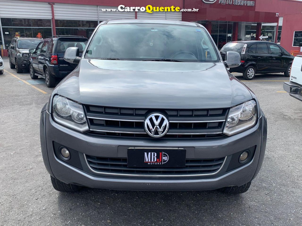 VOLKSWAGEN   AMAROK HIGHLINE CD 2.0 16V TDI 4X4 DIES.   CINZA 2011 2.0 DIESEL - Loja