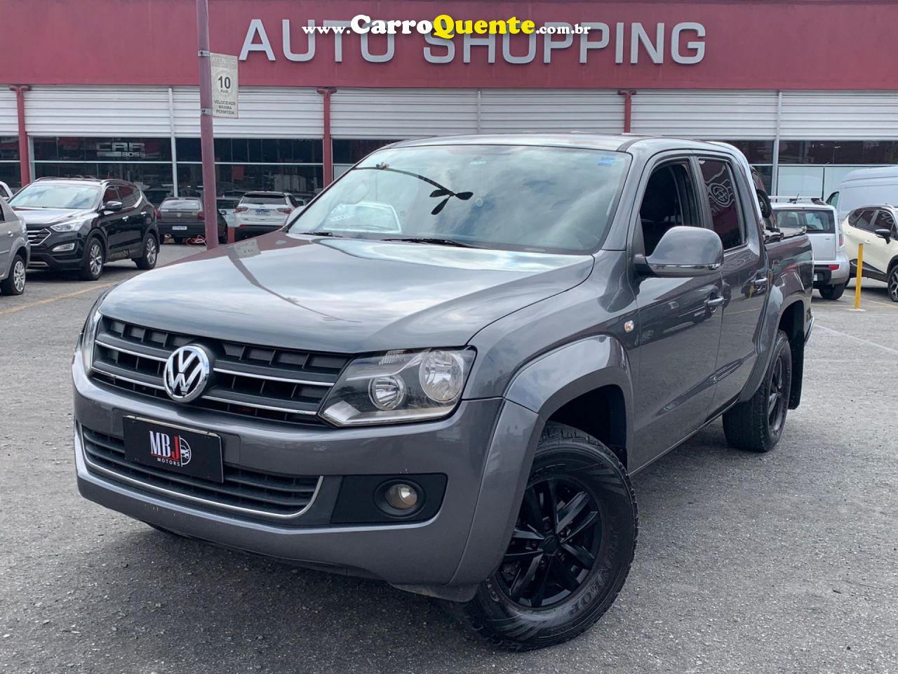 VOLKSWAGEN   AMAROK HIGHLINE CD 2.0 16V TDI 4X4 DIES.   CINZA 2011 2.0 DIESEL - Loja