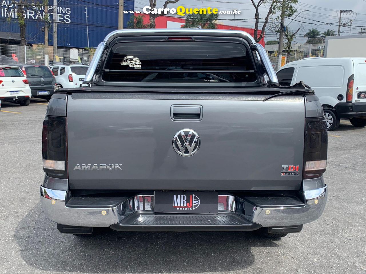 VOLKSWAGEN   AMAROK HIGHLINE CD 2.0 16V TDI 4X4 DIES.   CINZA 2011 2.0 DIESEL - Loja