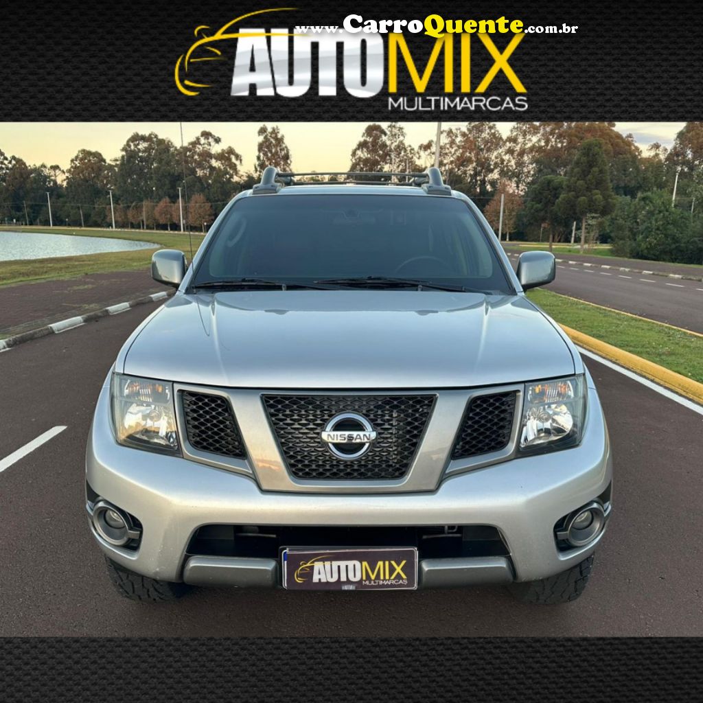 NISSAN   FRONTIER SV ATTACK CD 4X2 2.5 TB DIESEL   PRATA 2014 2.5 DIESEL - Loja