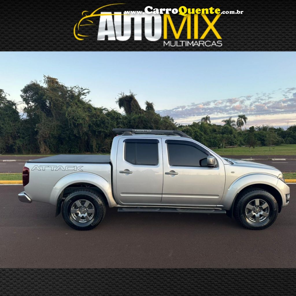 NISSAN   FRONTIER SV ATTACK CD 4X2 2.5 TB DIESEL   PRATA 2014 2.5 DIESEL - Loja