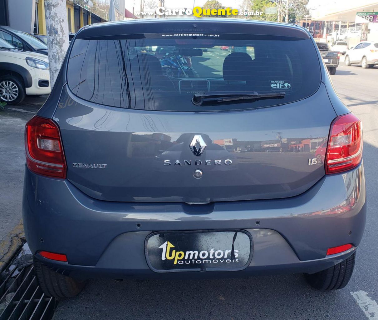 RENAULT   SANDERO EXPRESSION HI-POWER 1.6 8V 5P   CINZA 2017 1.6 FLEX - Loja