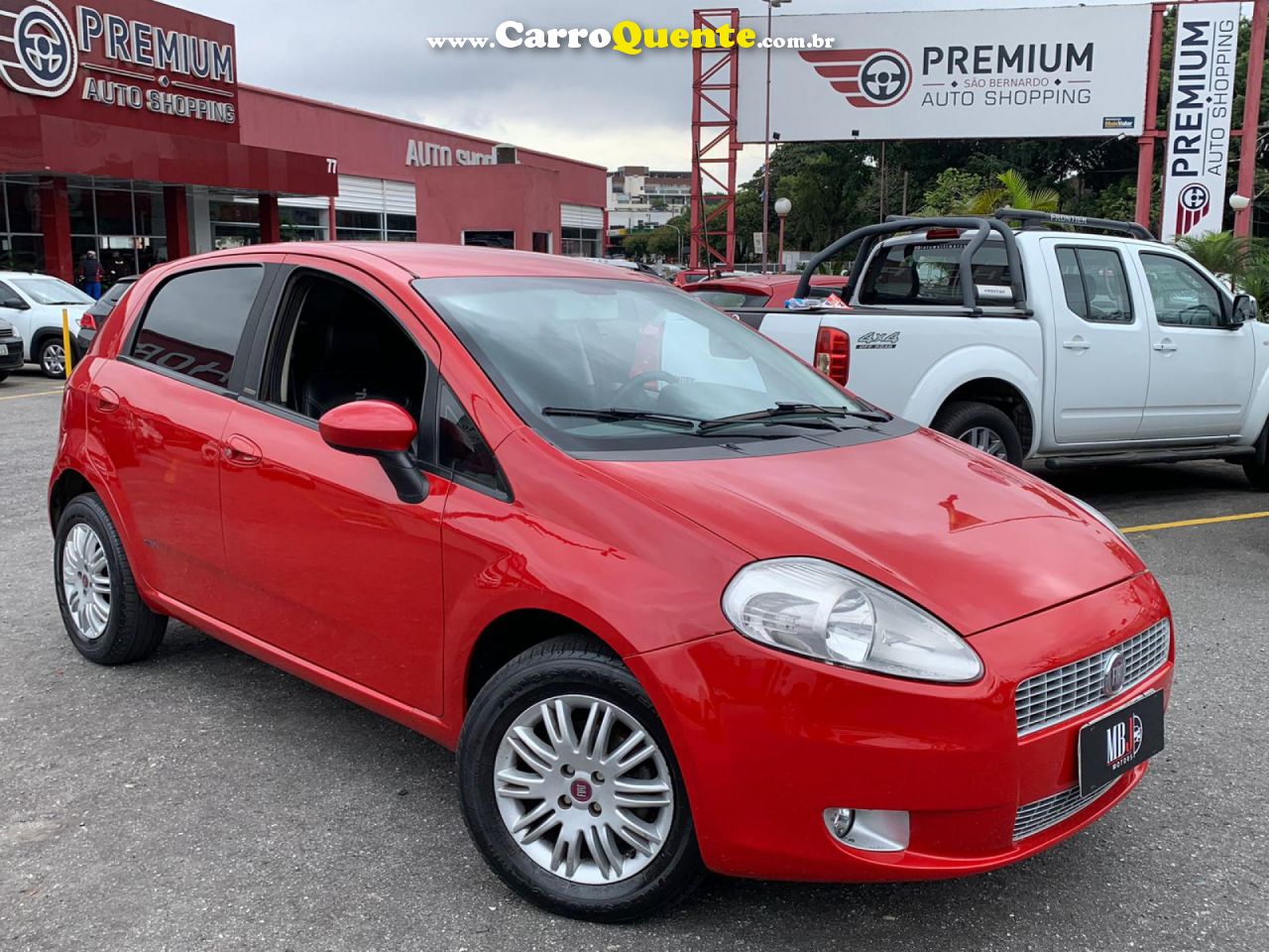 FIAT   PUNTO ESSENCE 1.6 FLEX 16V 5P   VERMELHO 2012 1.6 FLEX - Loja