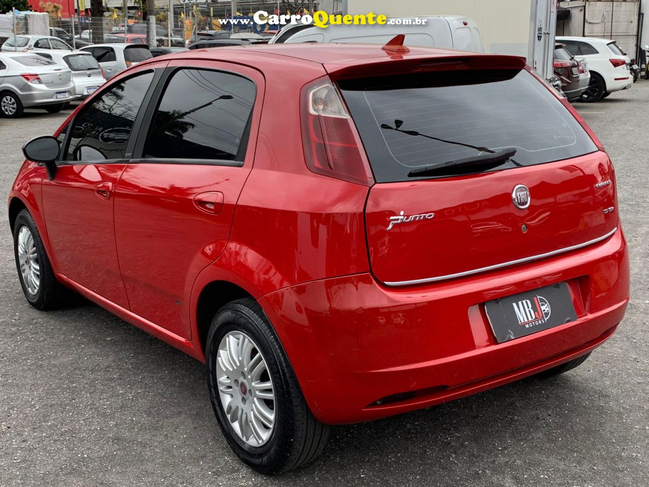 FIAT   PUNTO ESSENCE 1.6 FLEX 16V 5P   VERMELHO 2012 1.6 FLEX - Loja