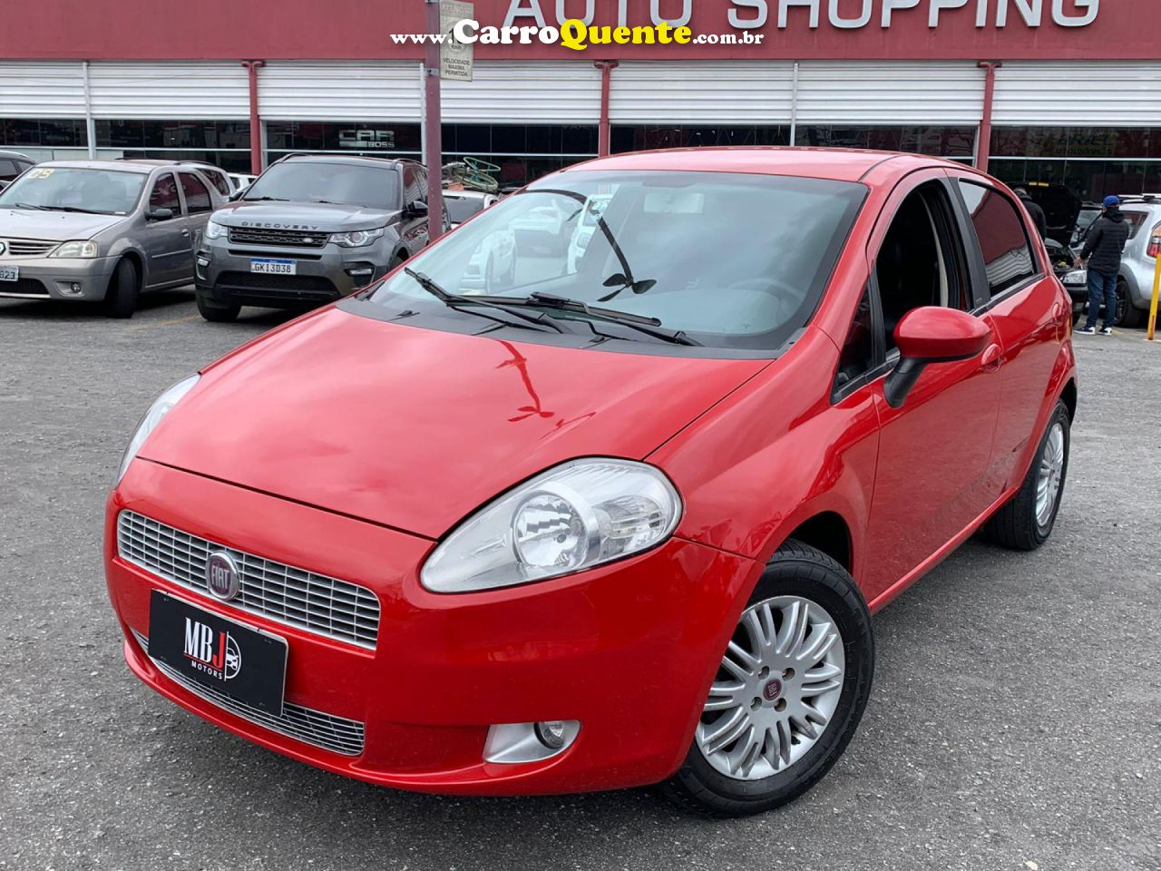 FIAT   PUNTO ESSENCE 1.6 FLEX 16V 5P   VERMELHO 2012 1.6 FLEX - Loja