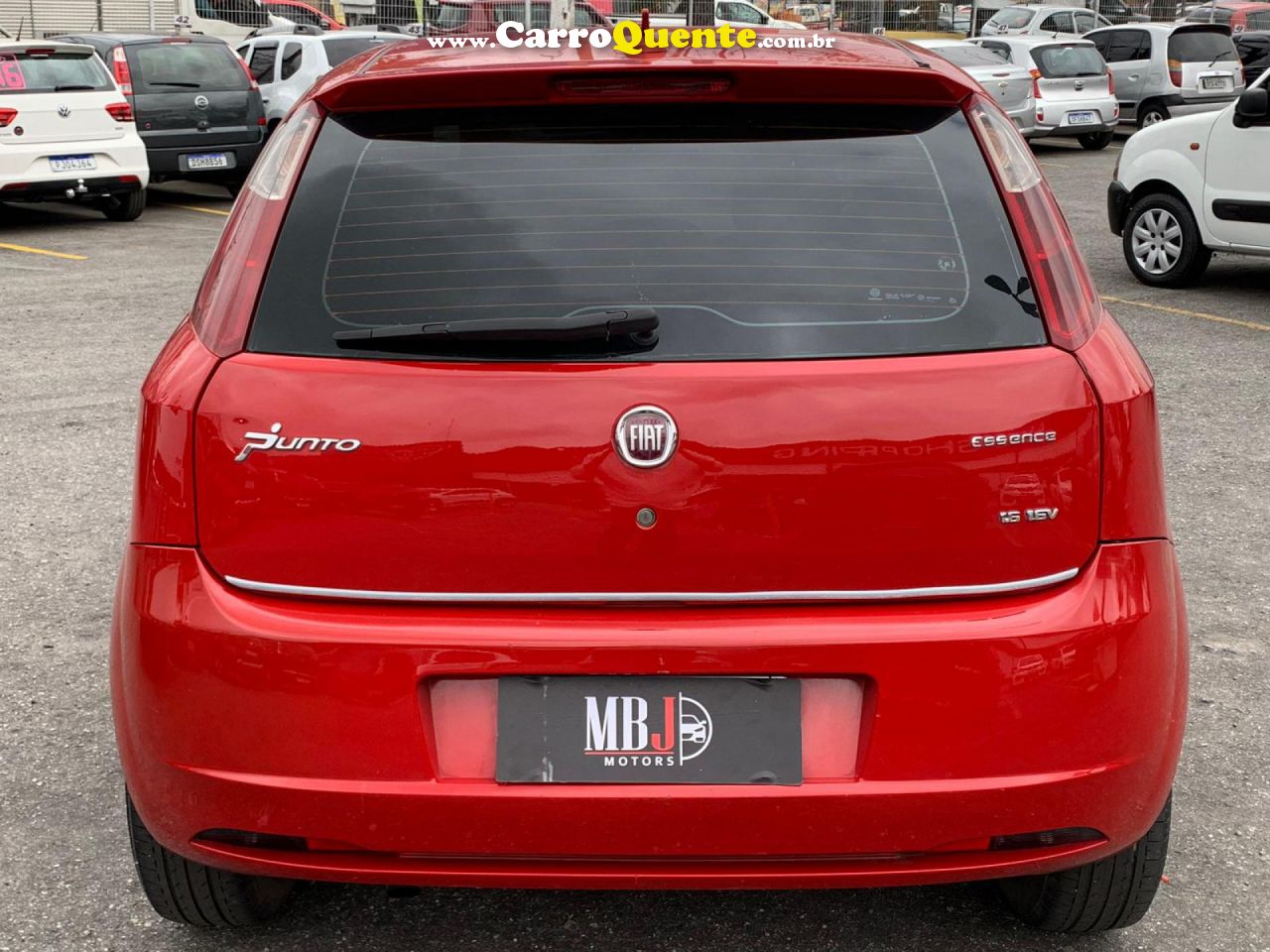 FIAT   PUNTO ESSENCE 1.6 FLEX 16V 5P   VERMELHO 2012 1.6 FLEX - Loja