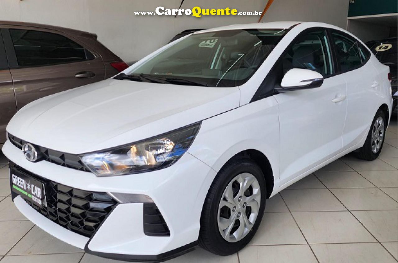 HYUNDAI   HB20S COMFORT 1.0  FLEX 12V MEC.   BRANCO 2023 1.0 FLEX - Loja