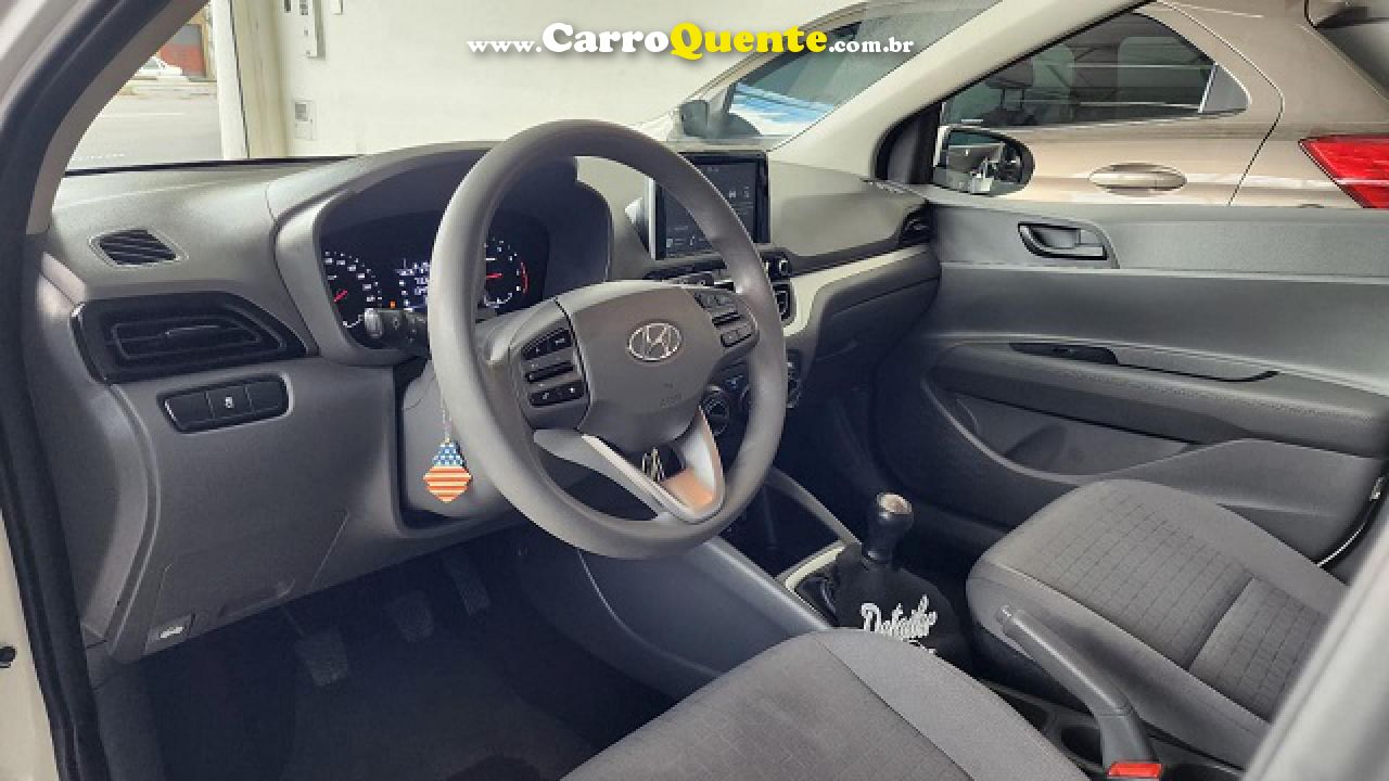 HYUNDAI   HB20S COMFORT 1.0  FLEX 12V MEC.   BRANCO 2023 1.0 FLEX - Loja